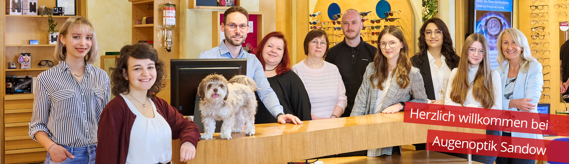 Ihr Team von Augenoptik Sandow